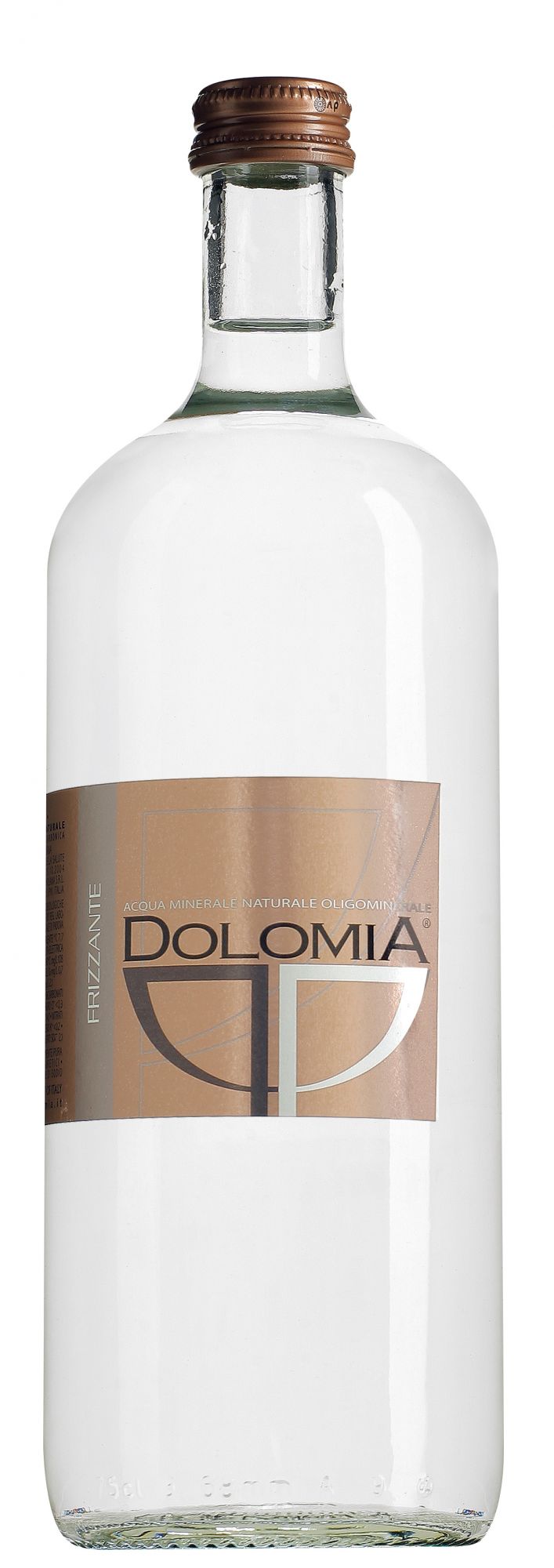 Acqua minerale Dolomia frizzante 0,5 lt